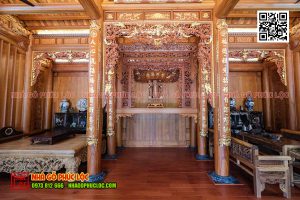 Ngai thờ có ý nghĩa vô cùng lớn trong nhà gỗ cổ truyền