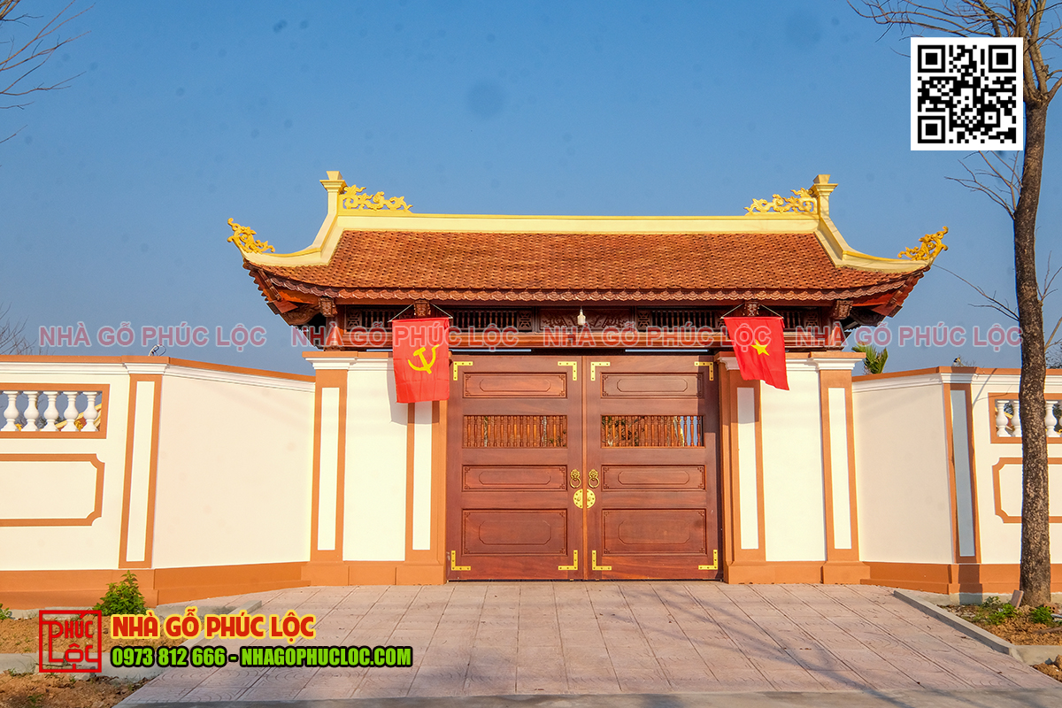 Chọn kiểu dáng cổng nhà thờ họ theo mệnh