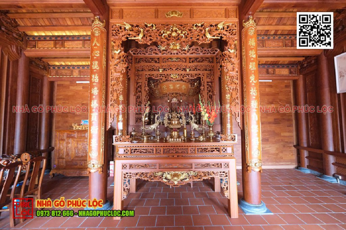 Gỗ lim có độ bền cao và màu sắc đẹp